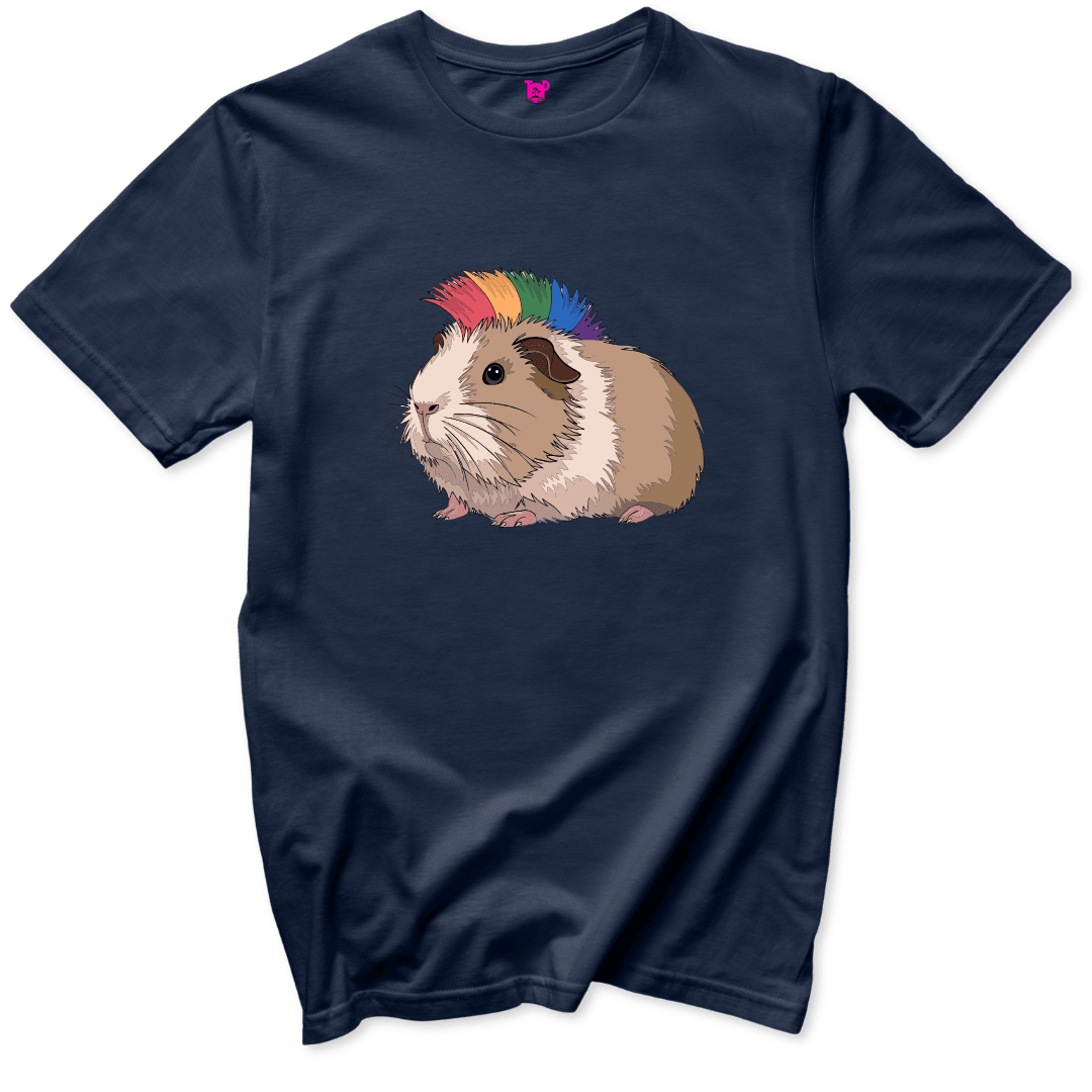 Punk Guinea Pig T-Shirt - Throwback Paradise