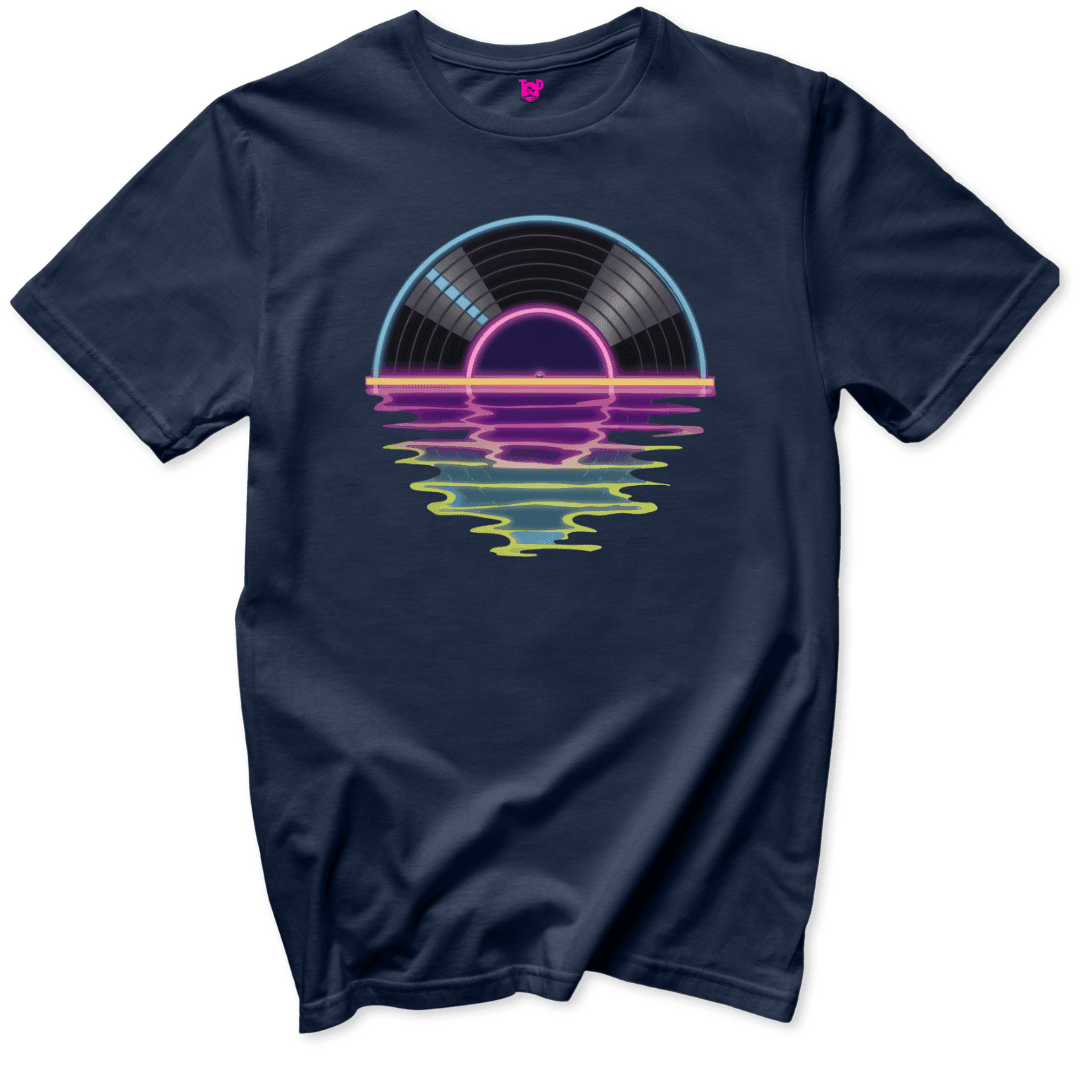 Record Sunrise T-Shirt - Throwback Paradise