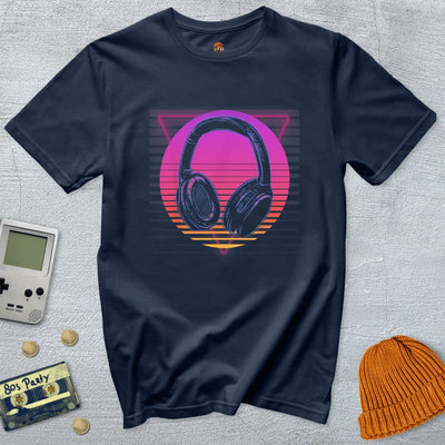 Headphones - Shirt - Throwback Paradise