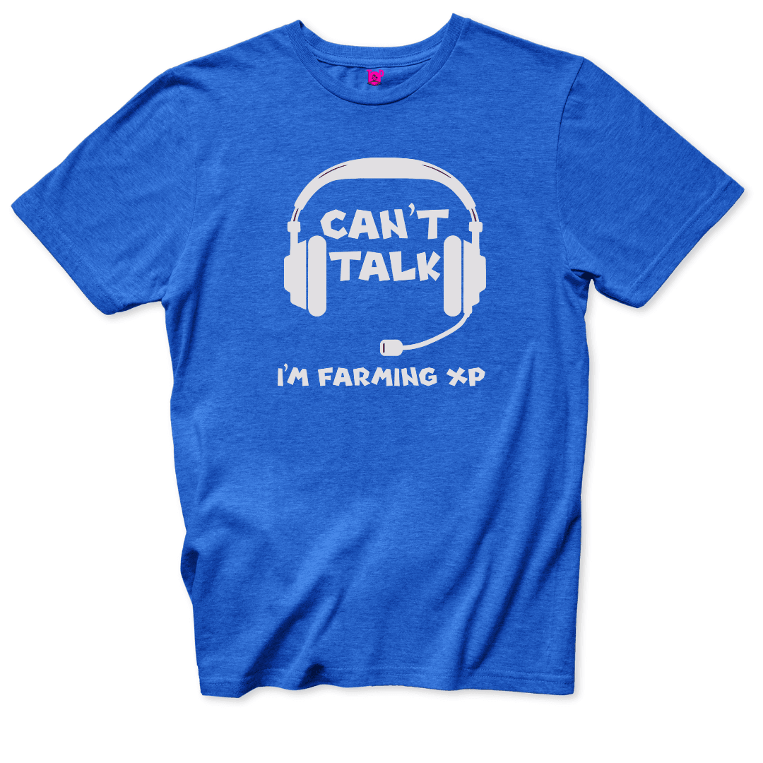 Cant Talk Farming XP T-Shirt - Throwback Paradise