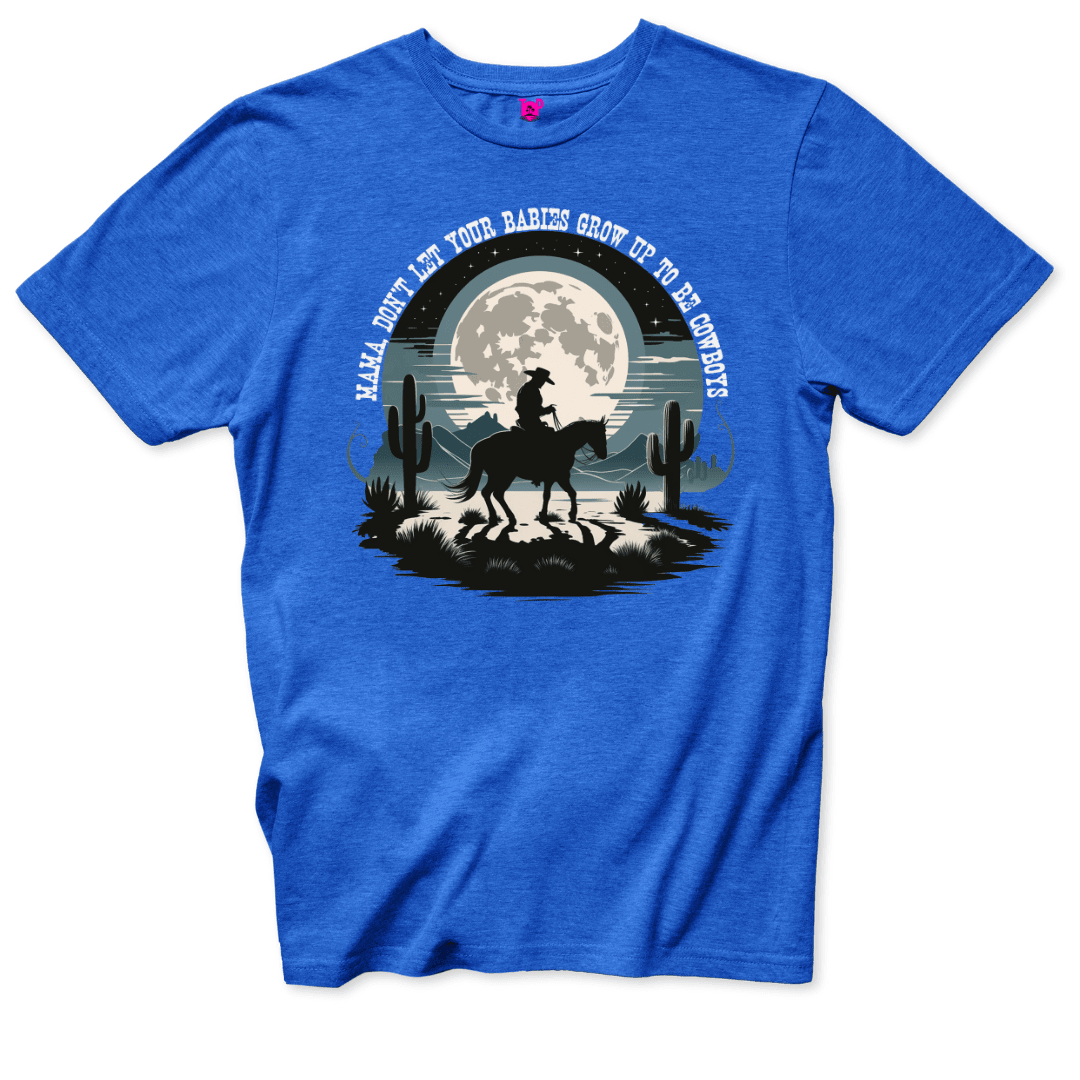 Cowboy Moon T-Shirt - Throwback Paradise