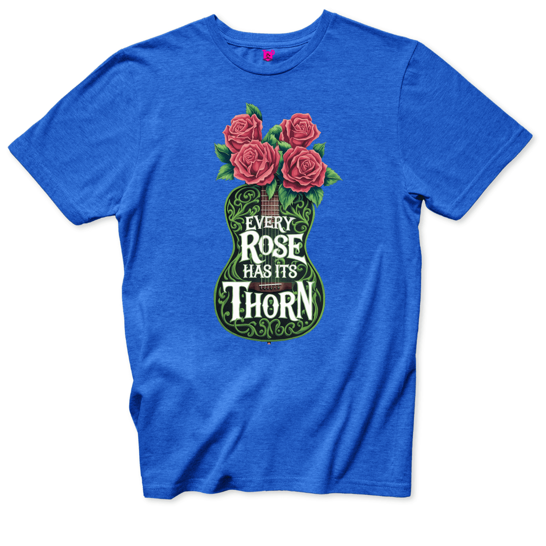 Every Rose Has Its Thorn T-Shirt - Throwback Paradise