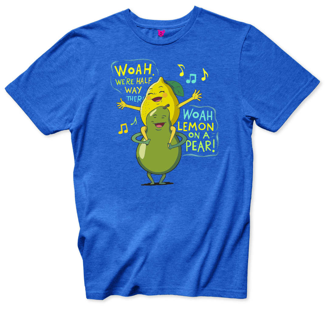 Lemon on a Pear T-Shirt - Throwback Paradise