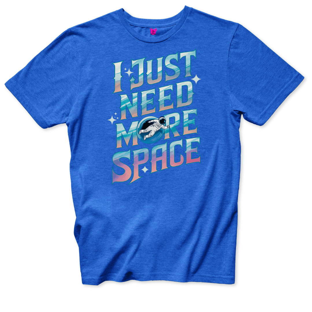 More Space T-Shirt - Throwback Paradise