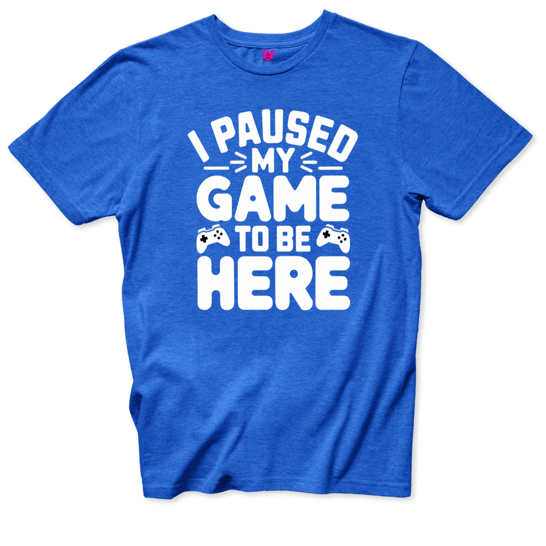 Paused my Game T-Shirt - Throwback Paradise