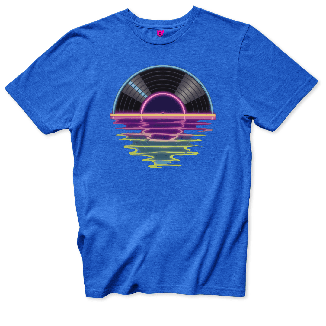 Record Sunrise T-Shirt - Throwback Paradise