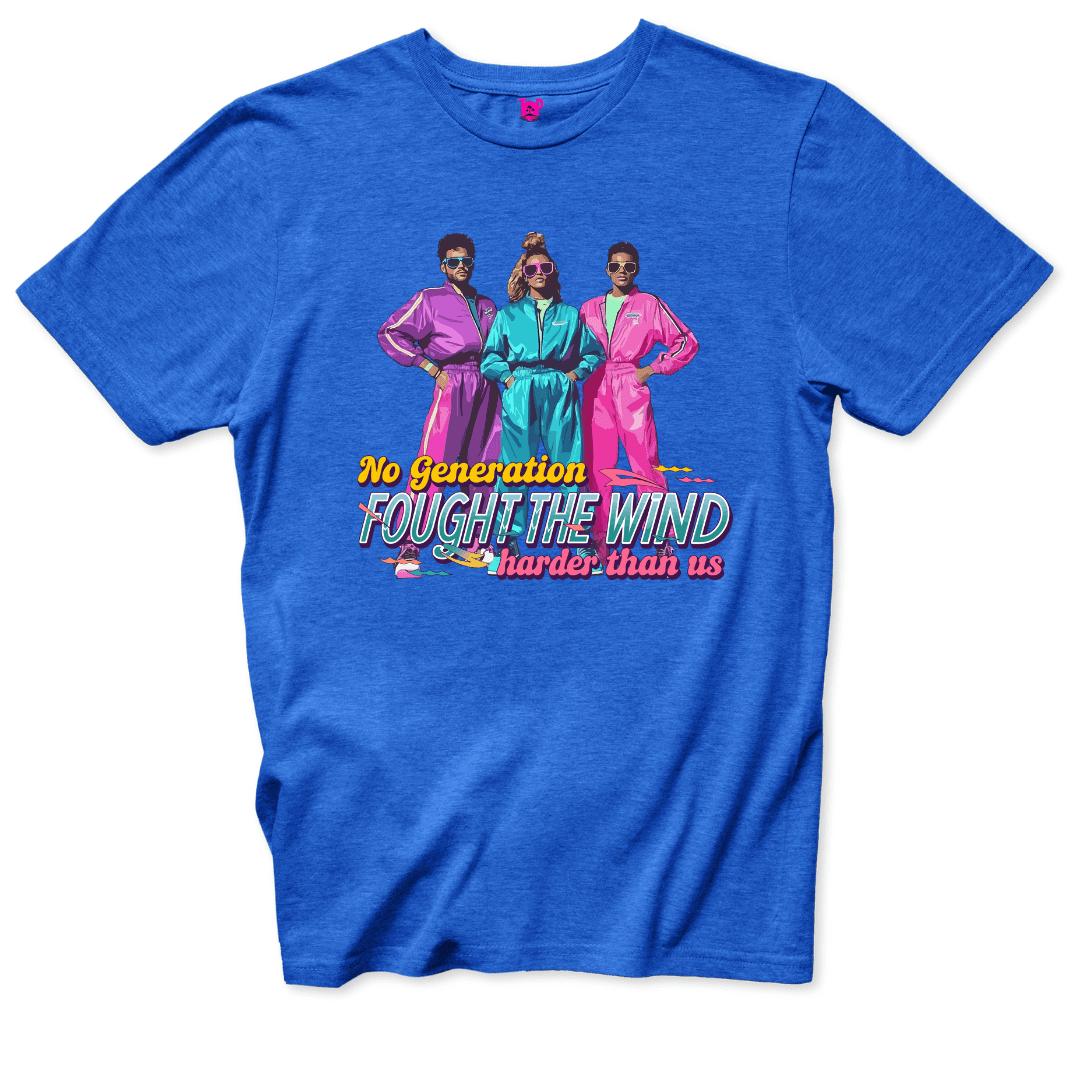 Retro Windbreaker Generation T-Shirt - Throwback Paradise