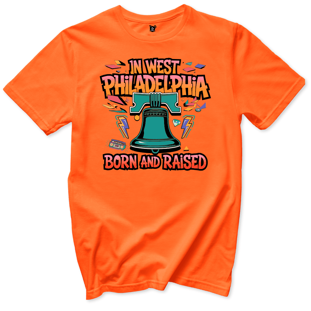West Philadelphia Born and Raised T-Shirt - Throwback Paradise