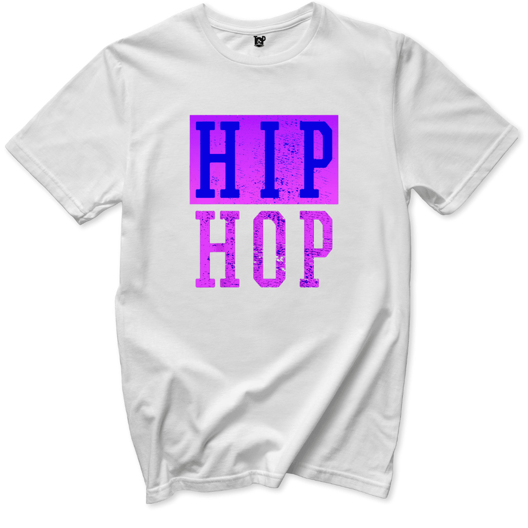Hip Hop Block T-Shirt - Throwback Paradise