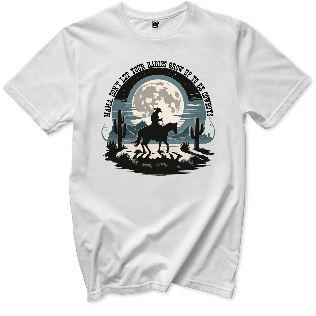 Cowboy Moon T-Shirt - Throwback Paradise