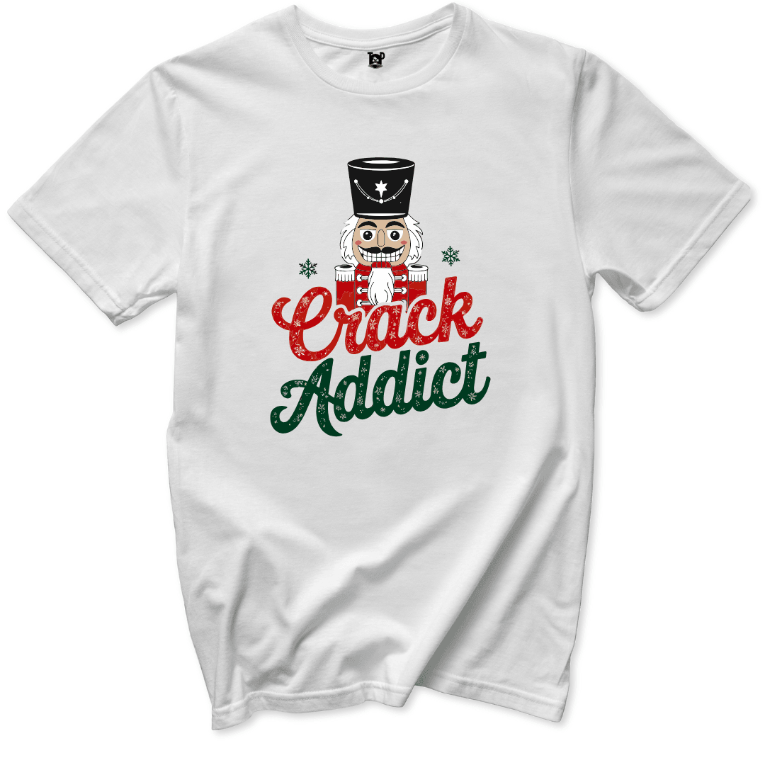 Crack Addict T-Shirt - Throwback Paradise