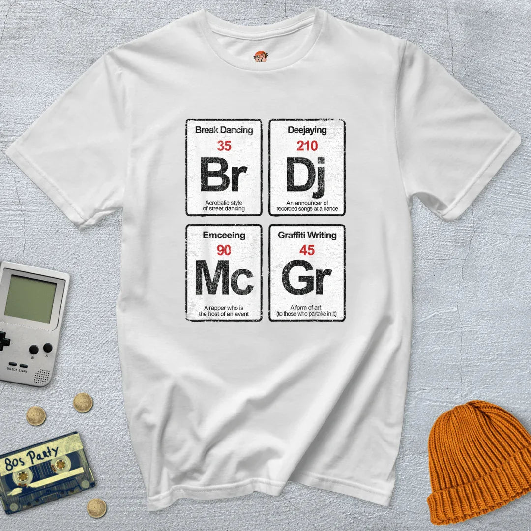 Elements of HipHop - Shirt - Throwback Paradise