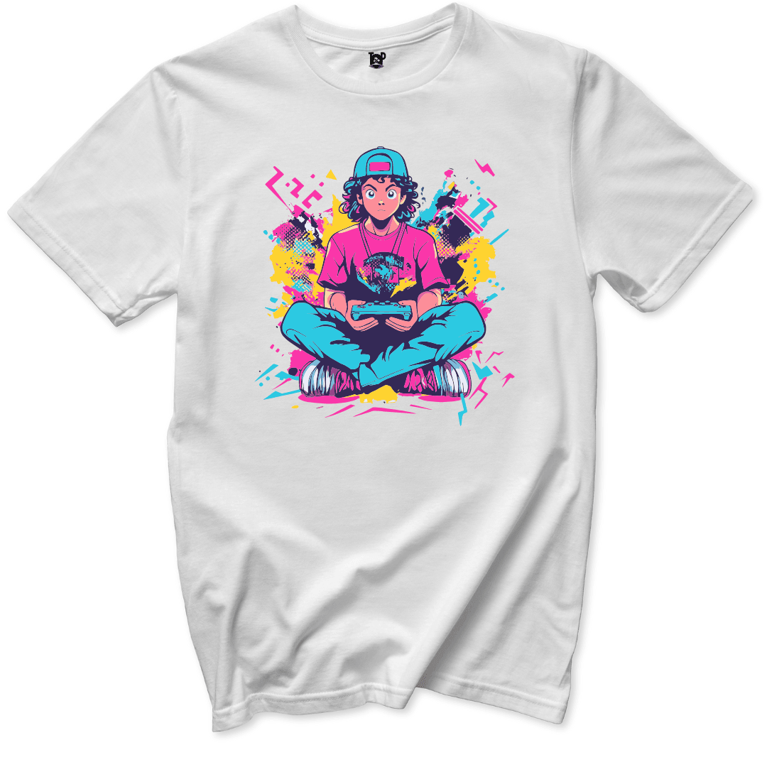 Gamer Kid T-Shirt - Throwback Paradise