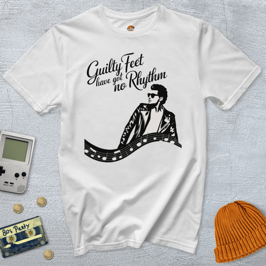Printify T-Shirts White / S Guilty Feet - Shirt