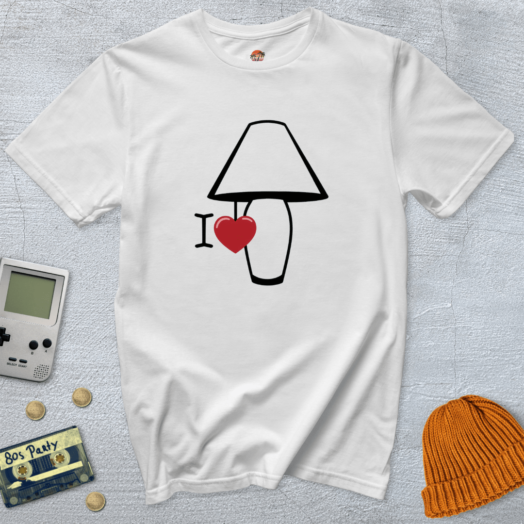 Printify T-Shirts White / S I Love Lamp - Shirt