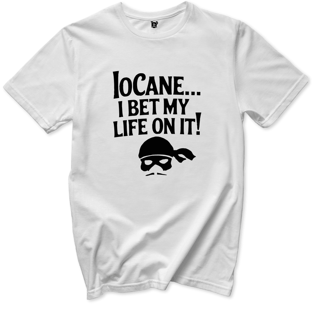 Iocane I bet my life on it T-Shirt - Throwback Paradise