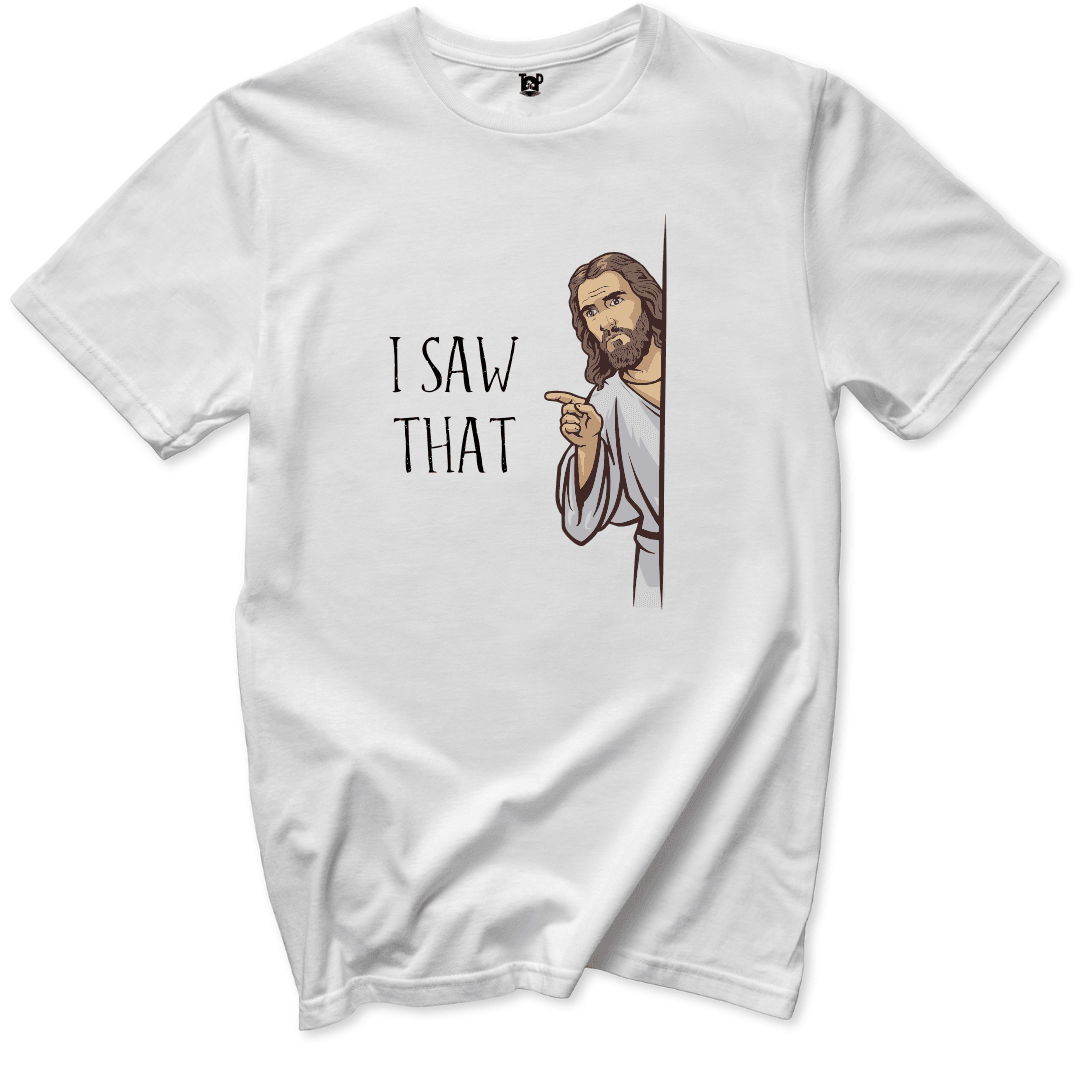 Jesus is Watching T-Shirt - Throwback Paradise