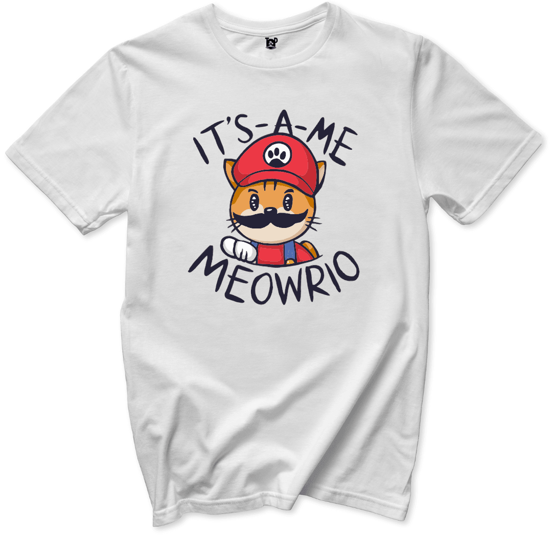 Meowrio T-Shirt - Throwback Paradise