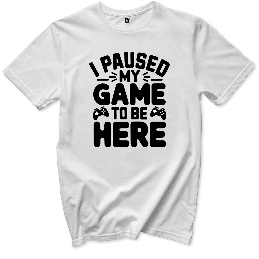 Paused my Game T-Shirt - Throwback Paradise