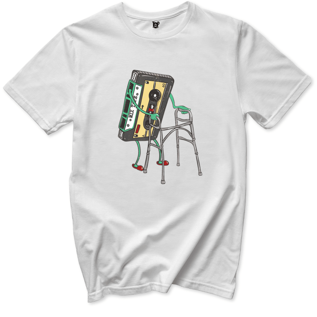 Retired Technology T-Shirt - Throwback Paradise