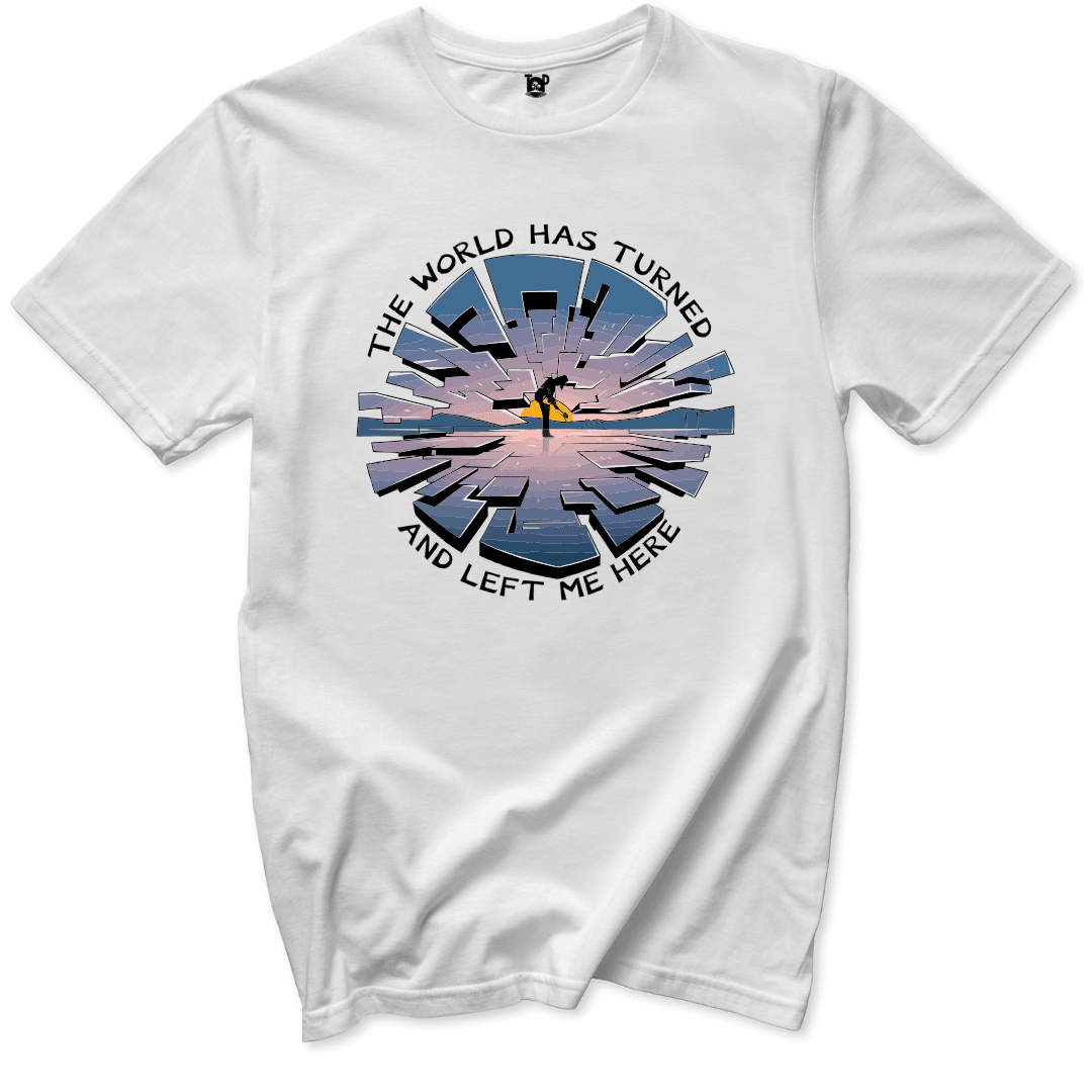 The World has turned T-Shirt - Throwback Paradise