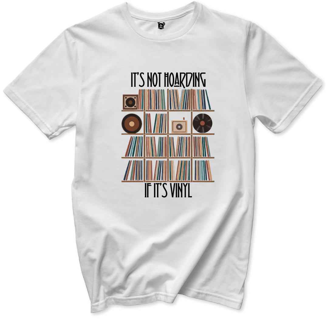 Vinyl Collection Music Lover T-Shirt - Throwback Paradise