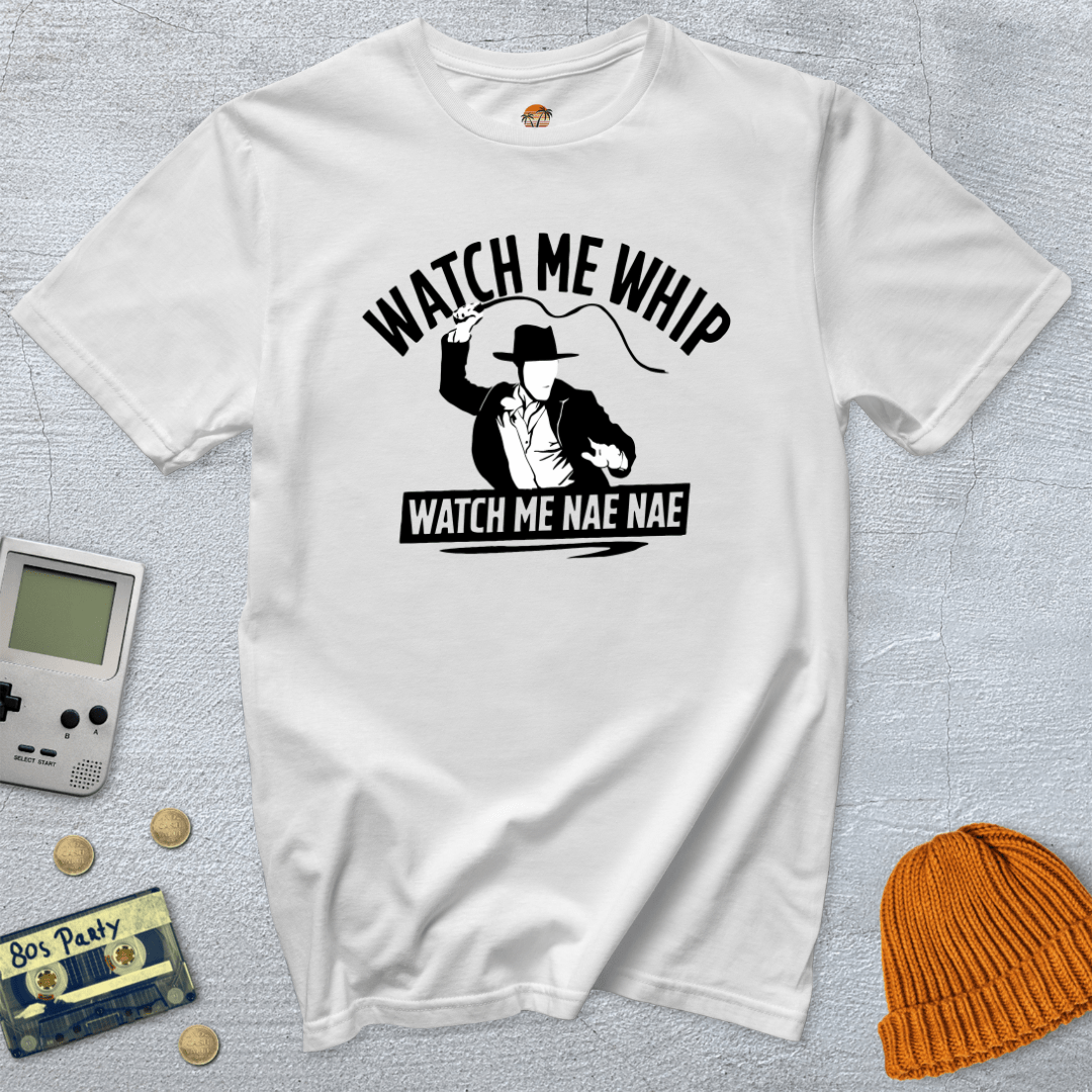 Printify T-Shirts White / S Watch Me Whip - Shirt