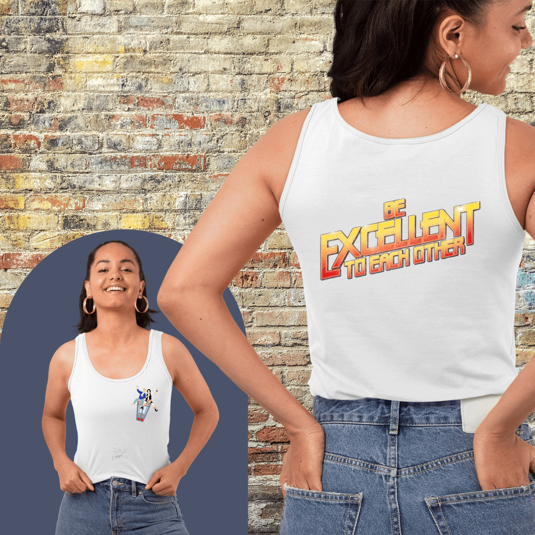 Printify Tank Top Be Excellent - Tank Top