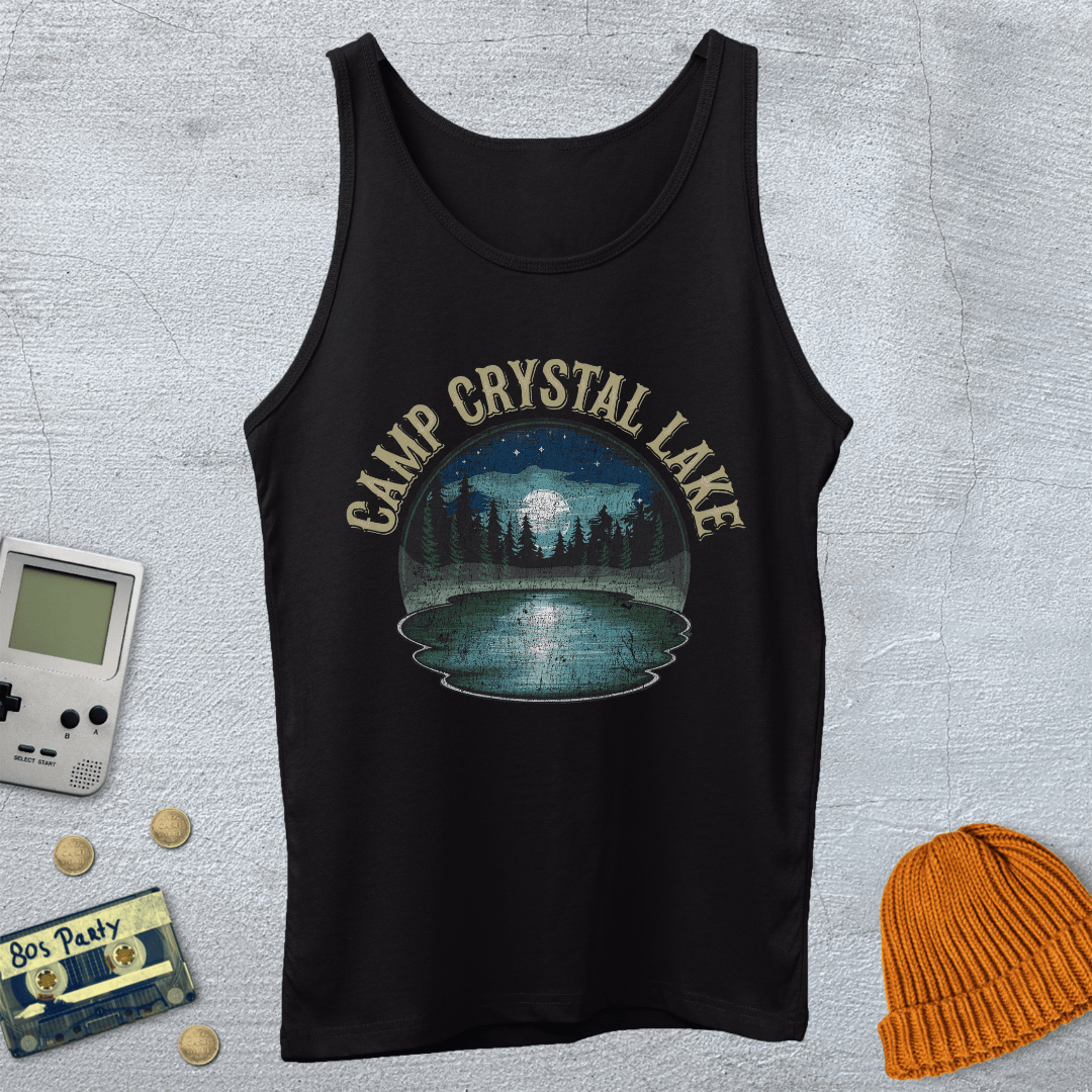Printify Tank Top Camp Crystal Lake - Tank Top