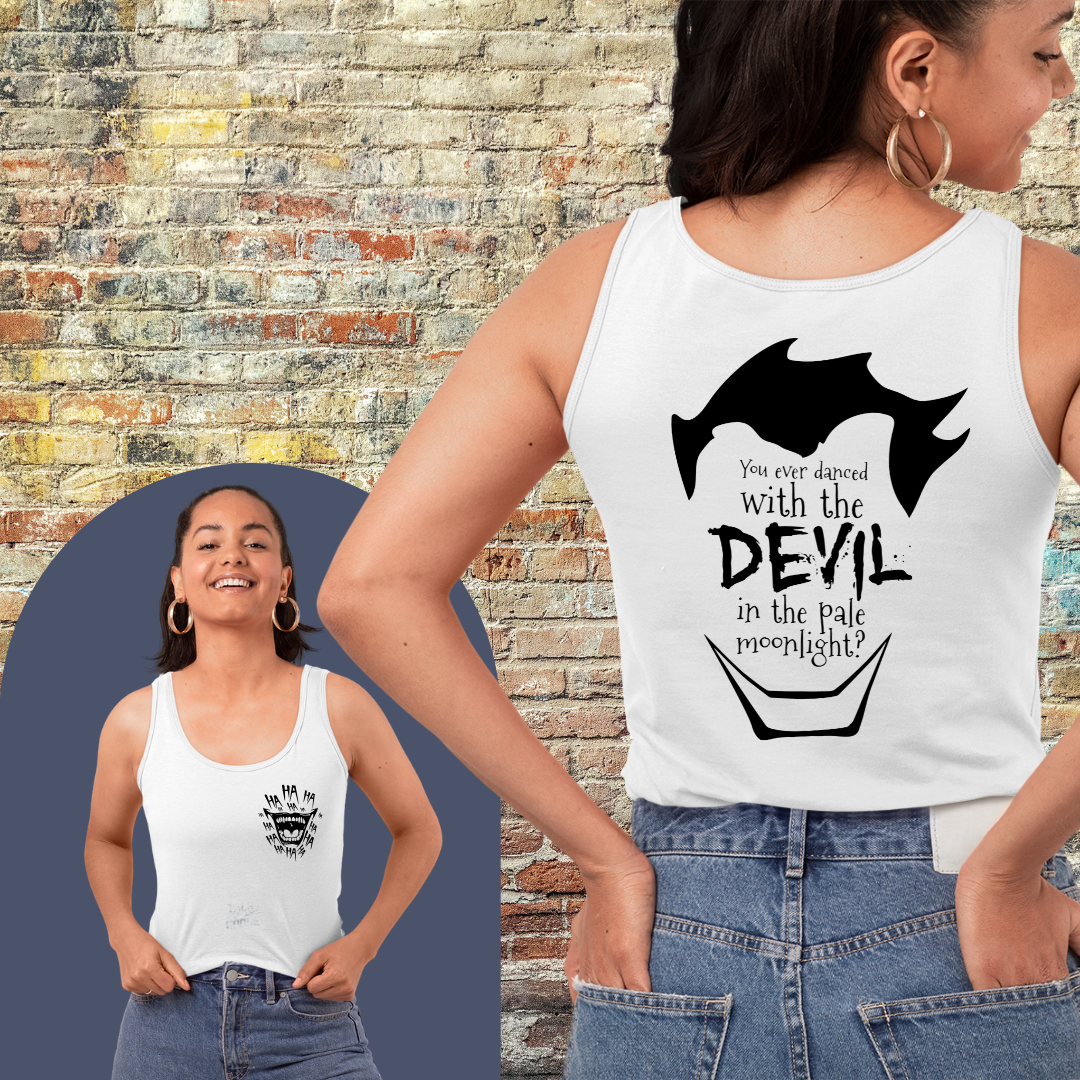 Printify Tank Top Dance with the Devil - Tank Top