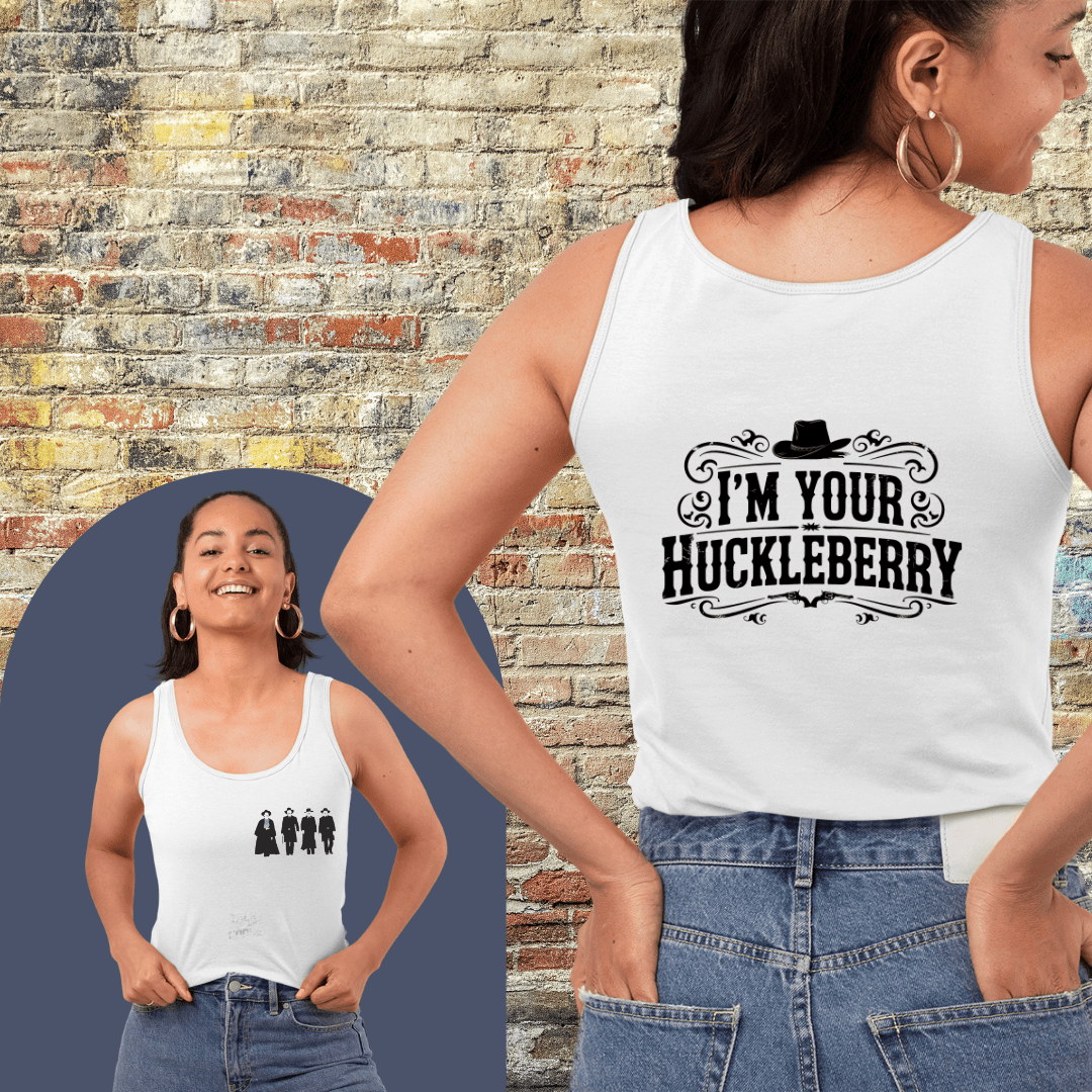 Printify Tank Top Huckleberry - Tank Top