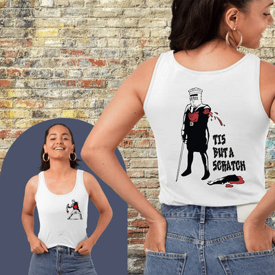 Tis But A Scratch - Tank Top - Throwback Paradise