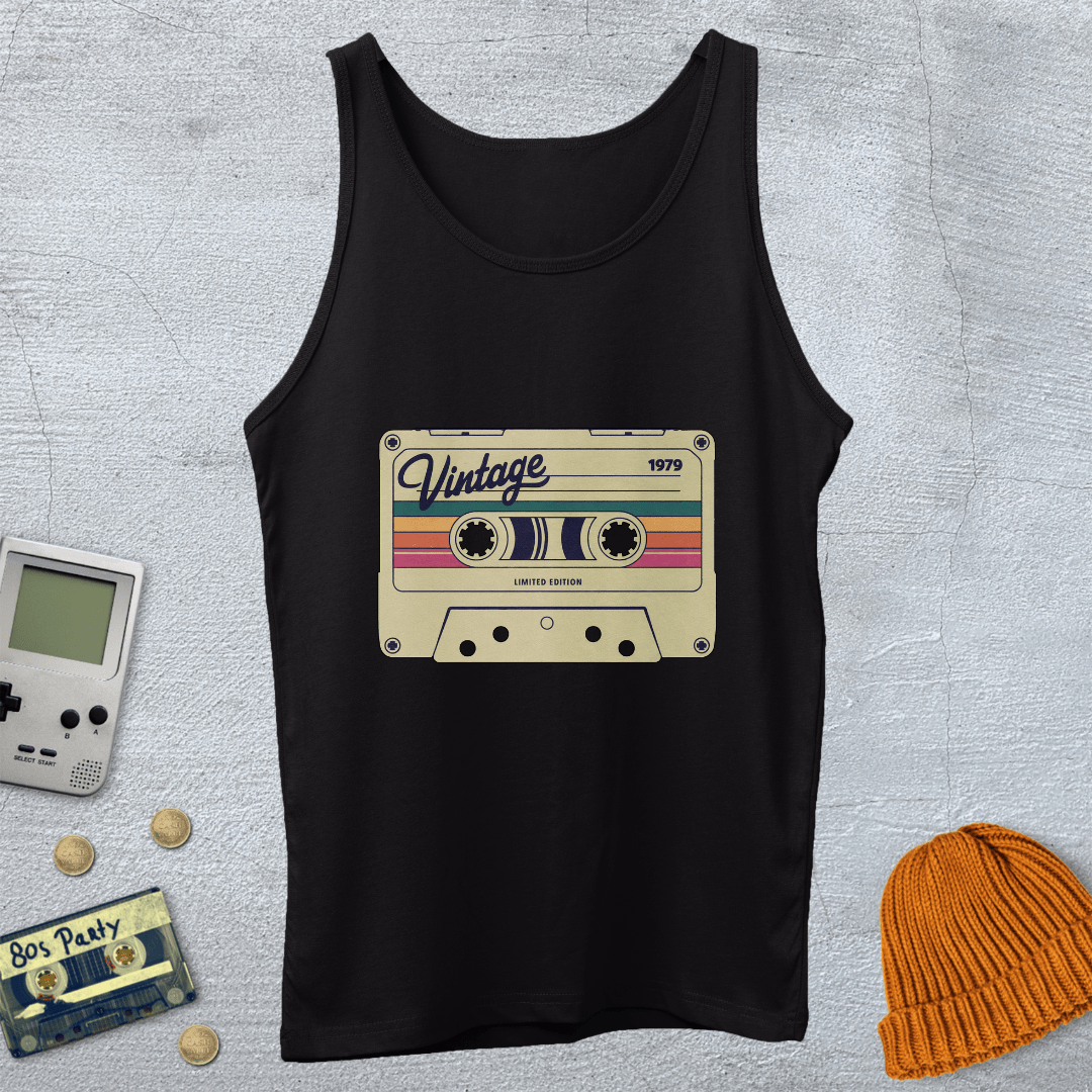 Printify Tank Top XS / Black 1979 - Tank Top