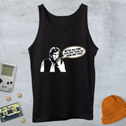 Printify Tank Top XS / Black All Fine - Tank Top