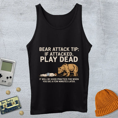 Bear Attack - Tank Top - Throwback Paradise