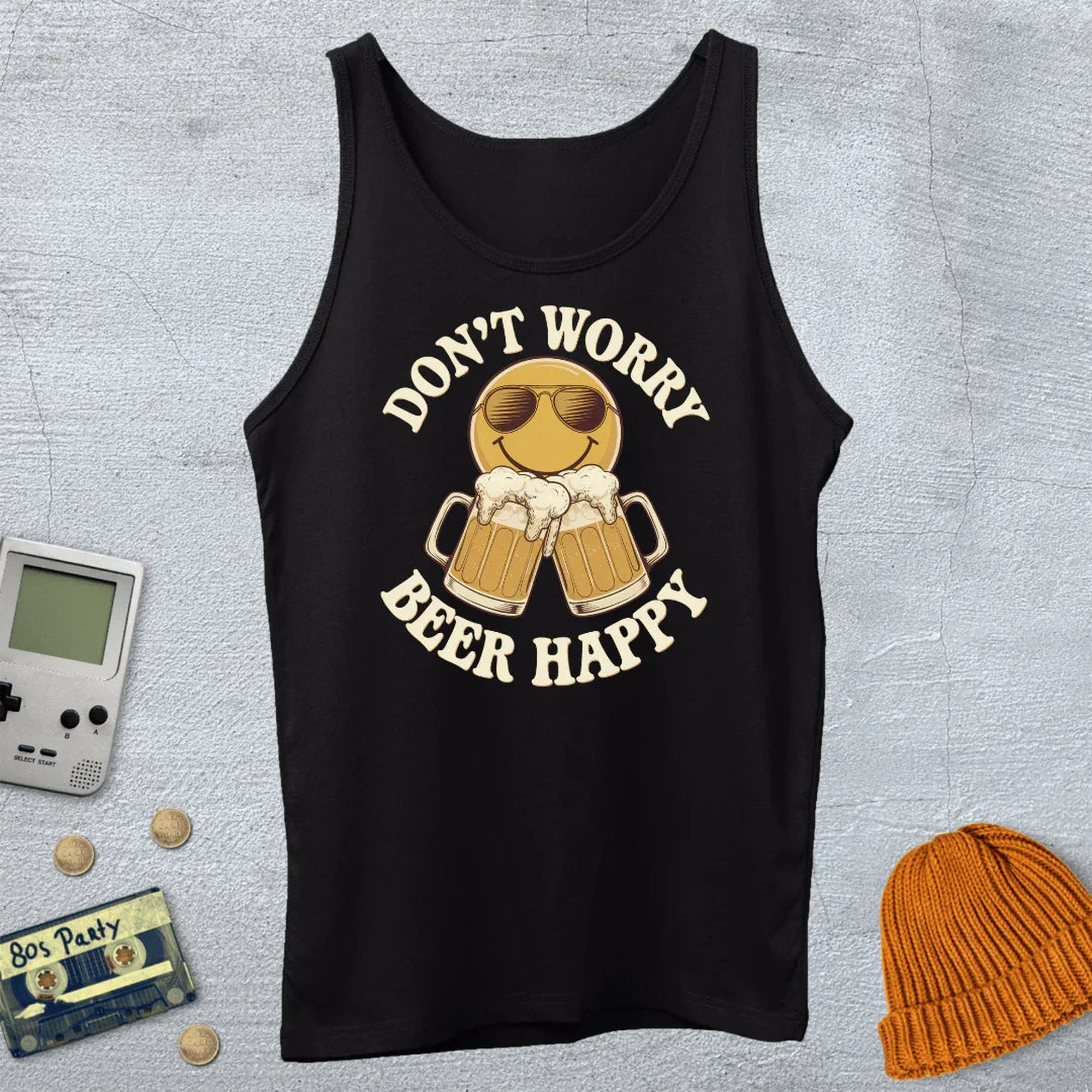 Don't Worry Beer Happy - Tank Top
