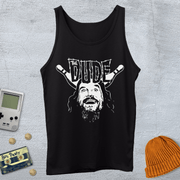 Printify Tank Top XS / Black Duderino - Tank Top