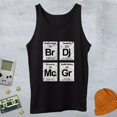 Elements of HipHop - Tank Top - Throwback Paradise