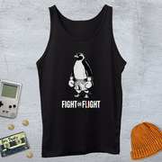 Printify Tank Top XS / Black Fight or Flight - Tank Top