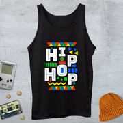Printify Tank Top XS / Black Hip Hop dashiki - Tank Top