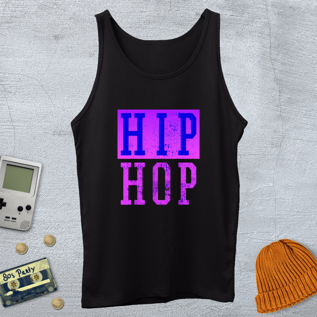 Printify Tank Top XS / Black HIPHOP - Tank Top