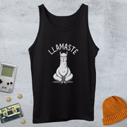 Printify Tank Top XS / Black Llamaste - Tank Top