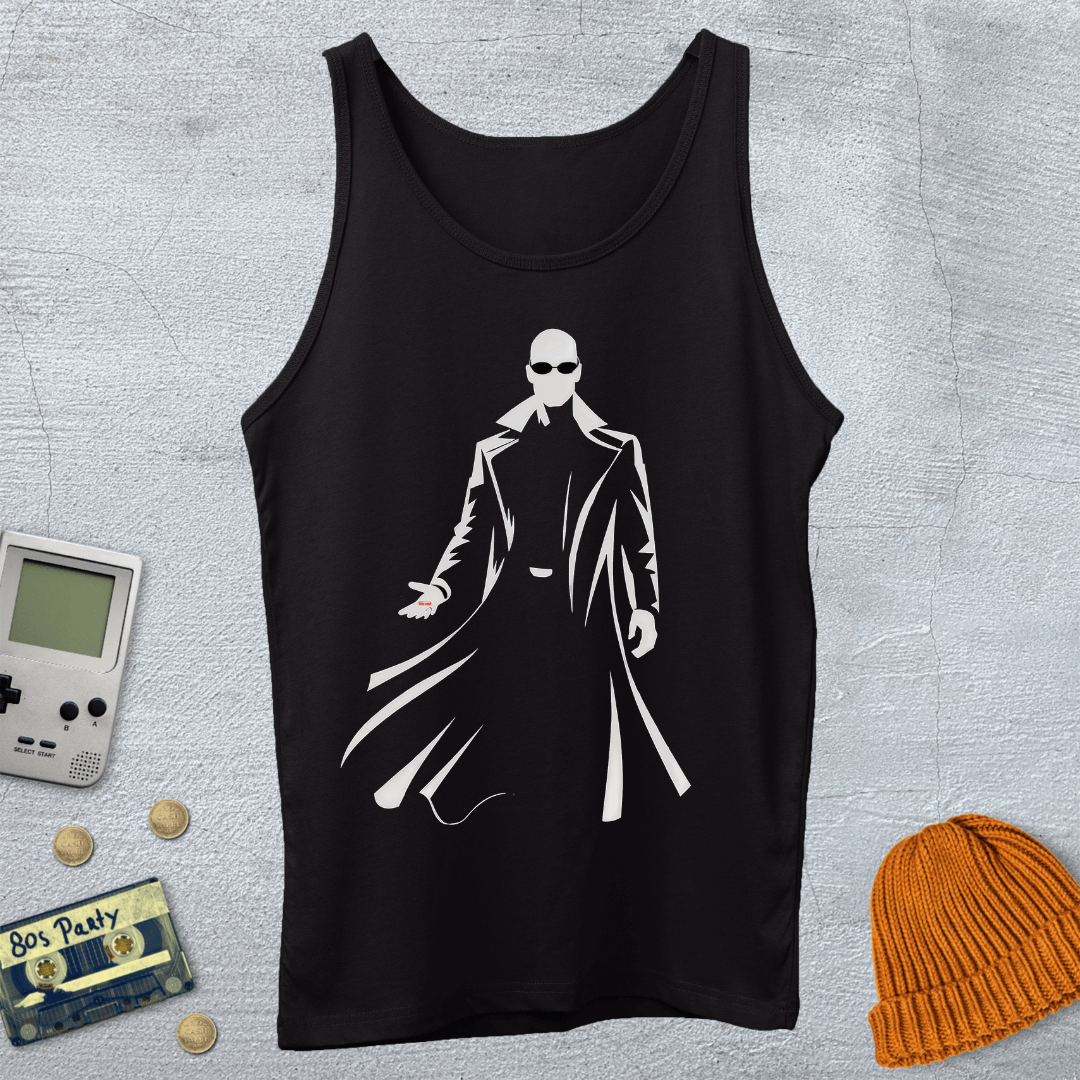 Printify Tank Top XS / Black Morphius - Tank Top