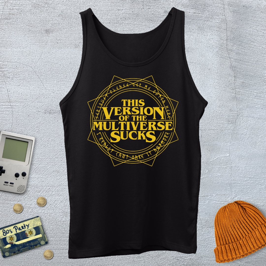Printify Tank Top XS / Black Multiverse - Tank Top