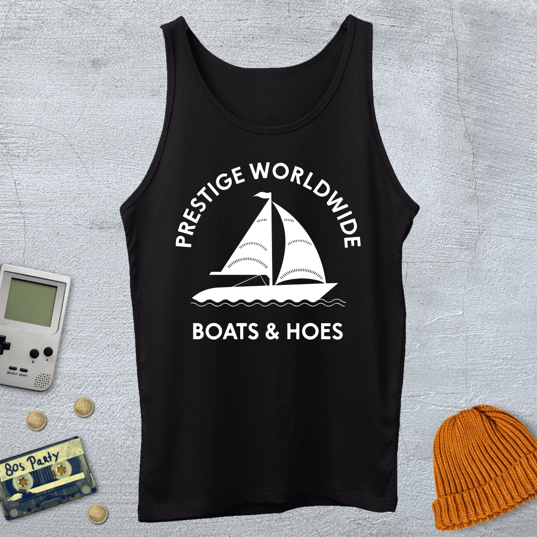 Printify Tank Top XS / Black Prestige Worldwide - Tank Top