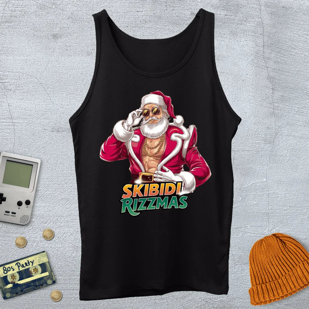 Skibidi Rizzmas - Tank Top - Throwback Paradise