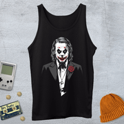 Printify Tank Top XS / Black Smile - Tank Top