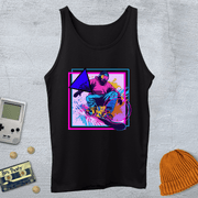 Printify Tank Top XS / Black Snowboarder - Tank Top
