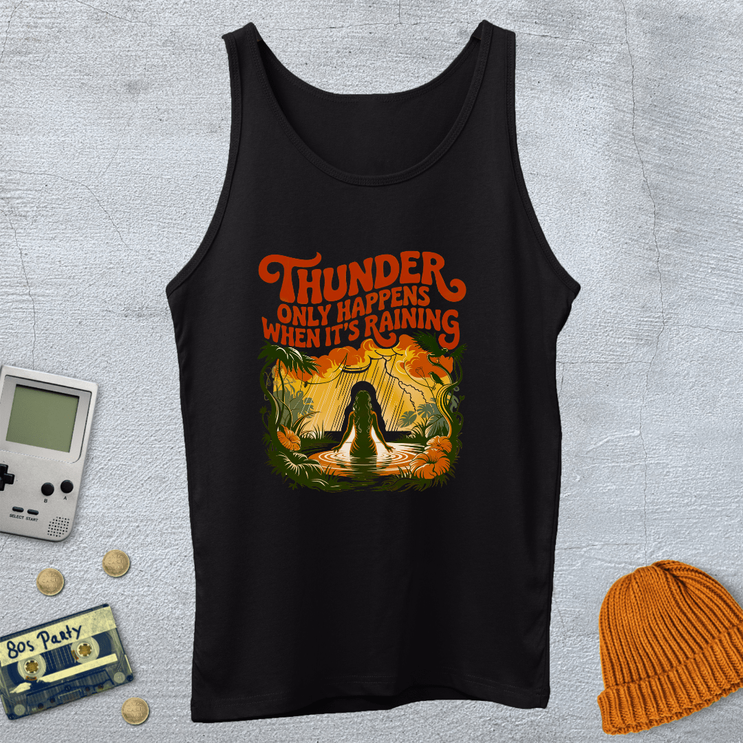 Printify Tank Top XS / Black Thunder - Tank Top