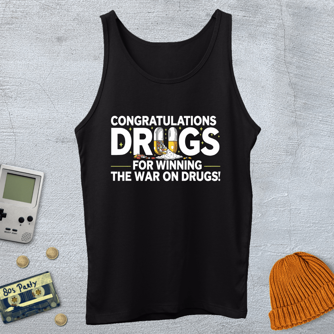 War on Drugs - Tank Top - Throwback Paradise